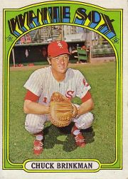 1972 Topps Baseball Cards      786     Chuck Brinkman